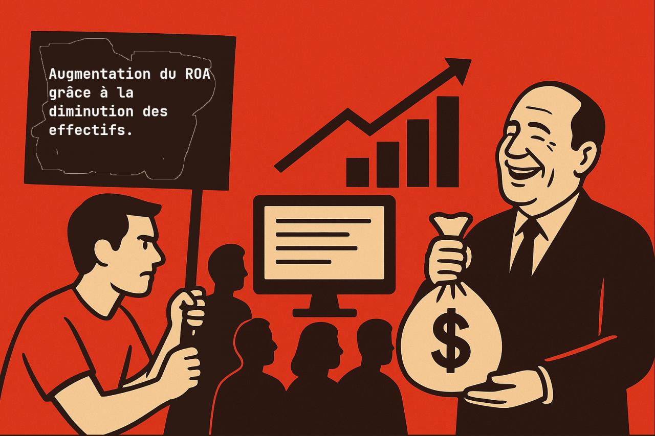 Les salariés font les frais des choix de la direction !